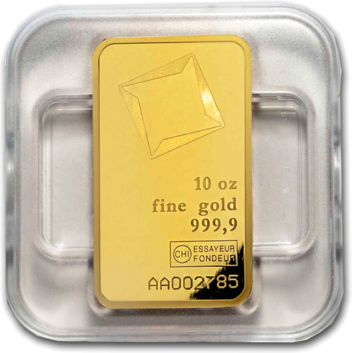 Valcambi 10oz Fine Investment Gold Bar