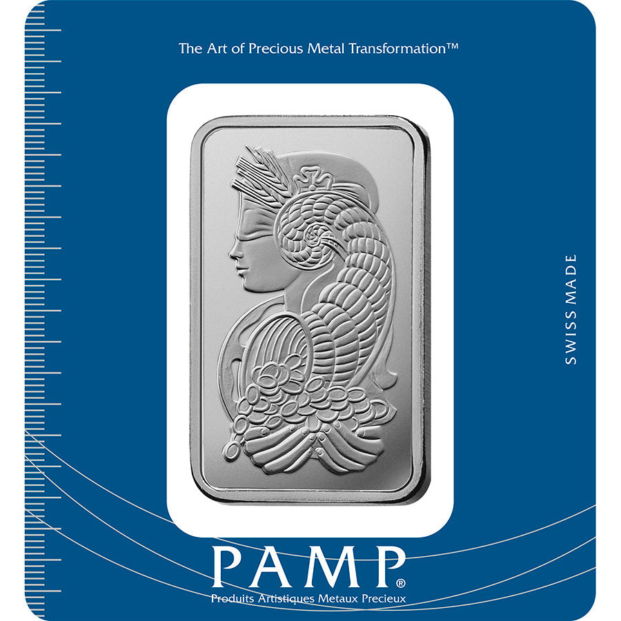 PAMP Suisse 100g Fine Silver Mint Bar