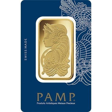 PAMP Suisse 50g Fine Gold Bar