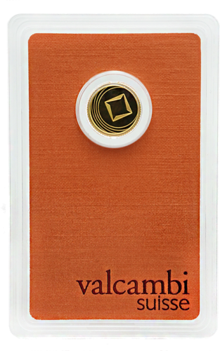 Valcambi 2.5g Gold Round Bar