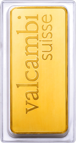 Valcambi 500g Gold Fine Bar