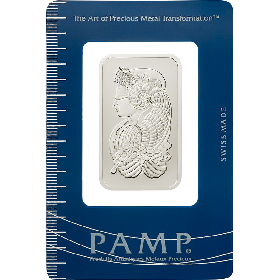 PAMP 1oz Fine Palladium Bar -  Lady Fortuna