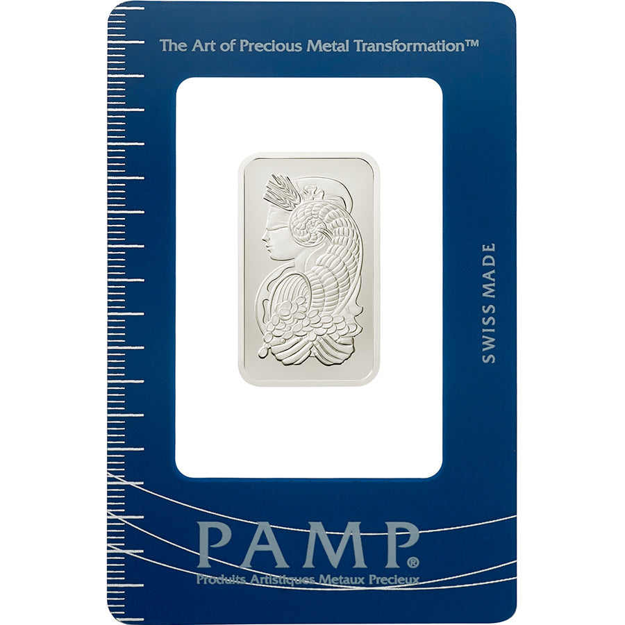 PAMP 10g Fine Palladium Bar - Lady Fortuna