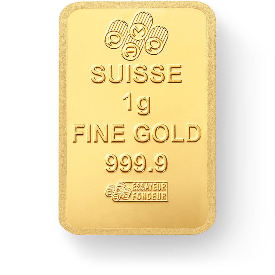 PAMP Suisse 25 x 1g Multigram Combibar Gold Bar