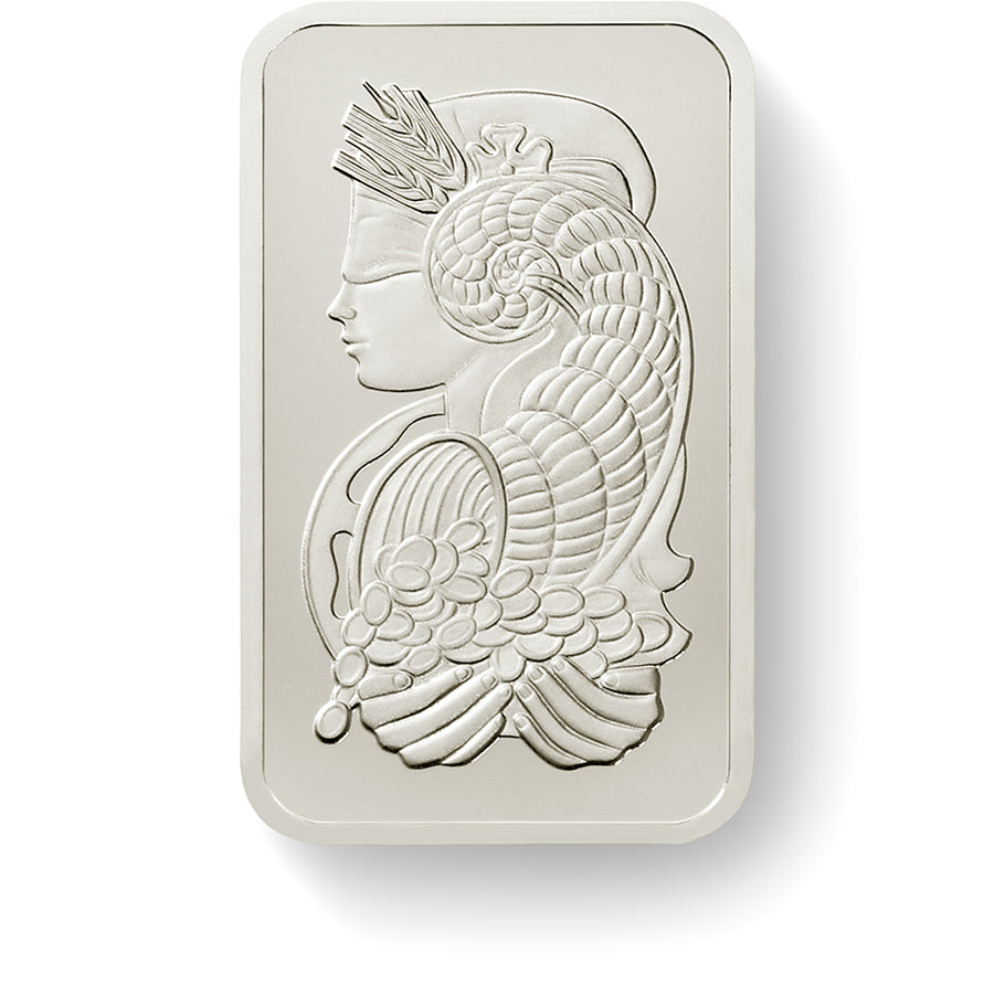 PAMP 1oz Fine Palladium Bar -  Lady Fortuna