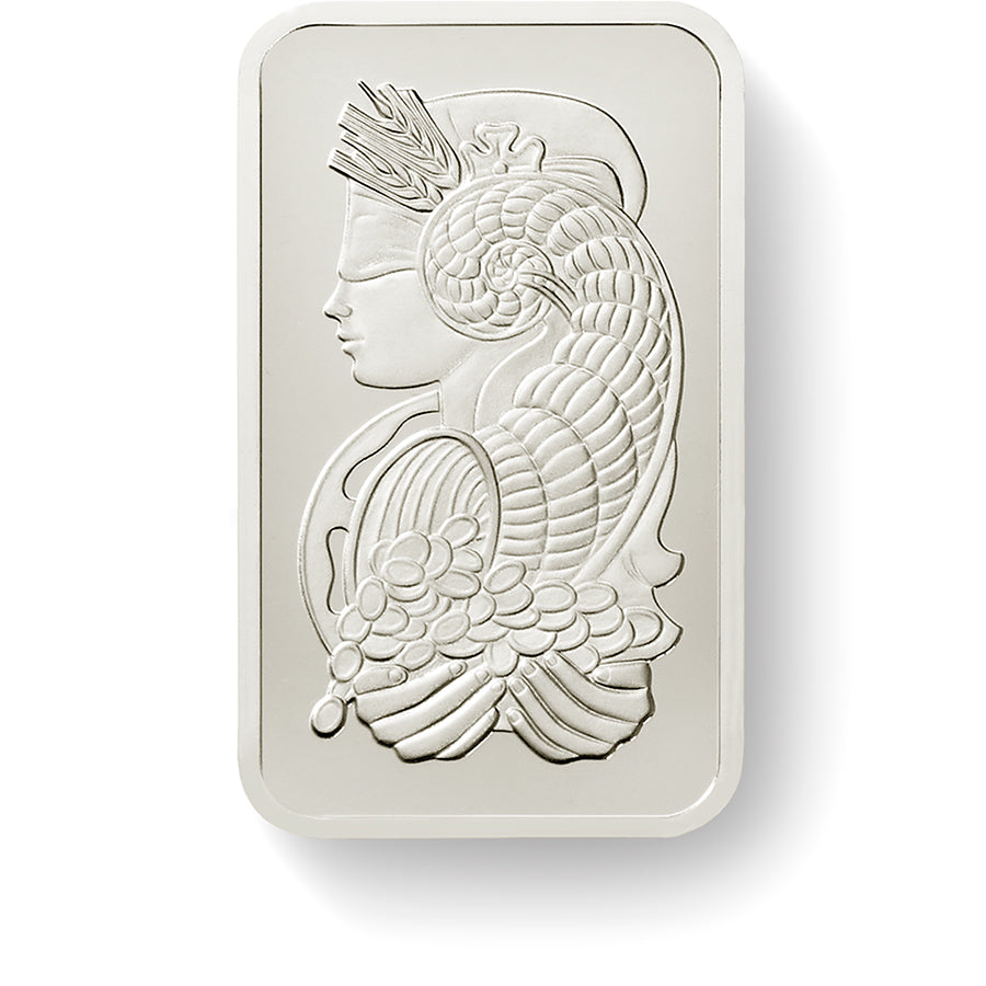 PAMP 10g Fine Palladium Bar - Lady Fortuna