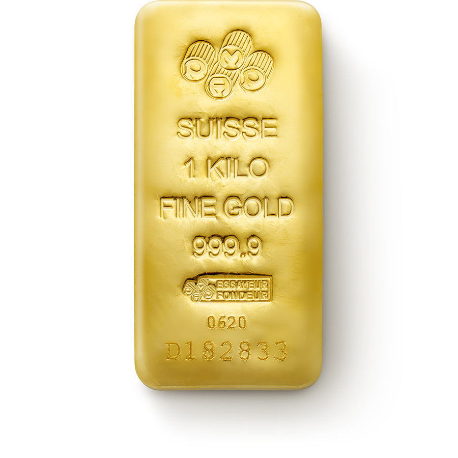 PAMP Suisse 1kg Gold Cast Bar