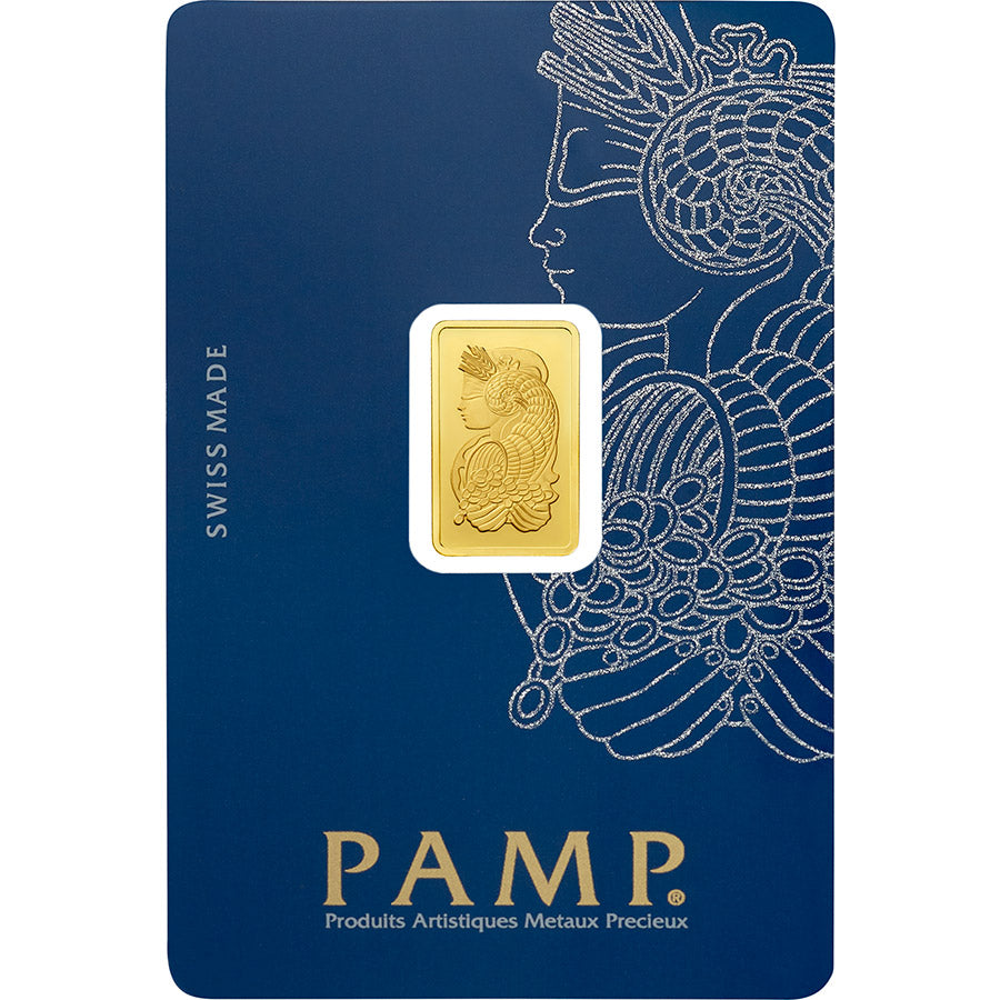 PAMP Suisse 2.5g Fine Gold Mint Bar