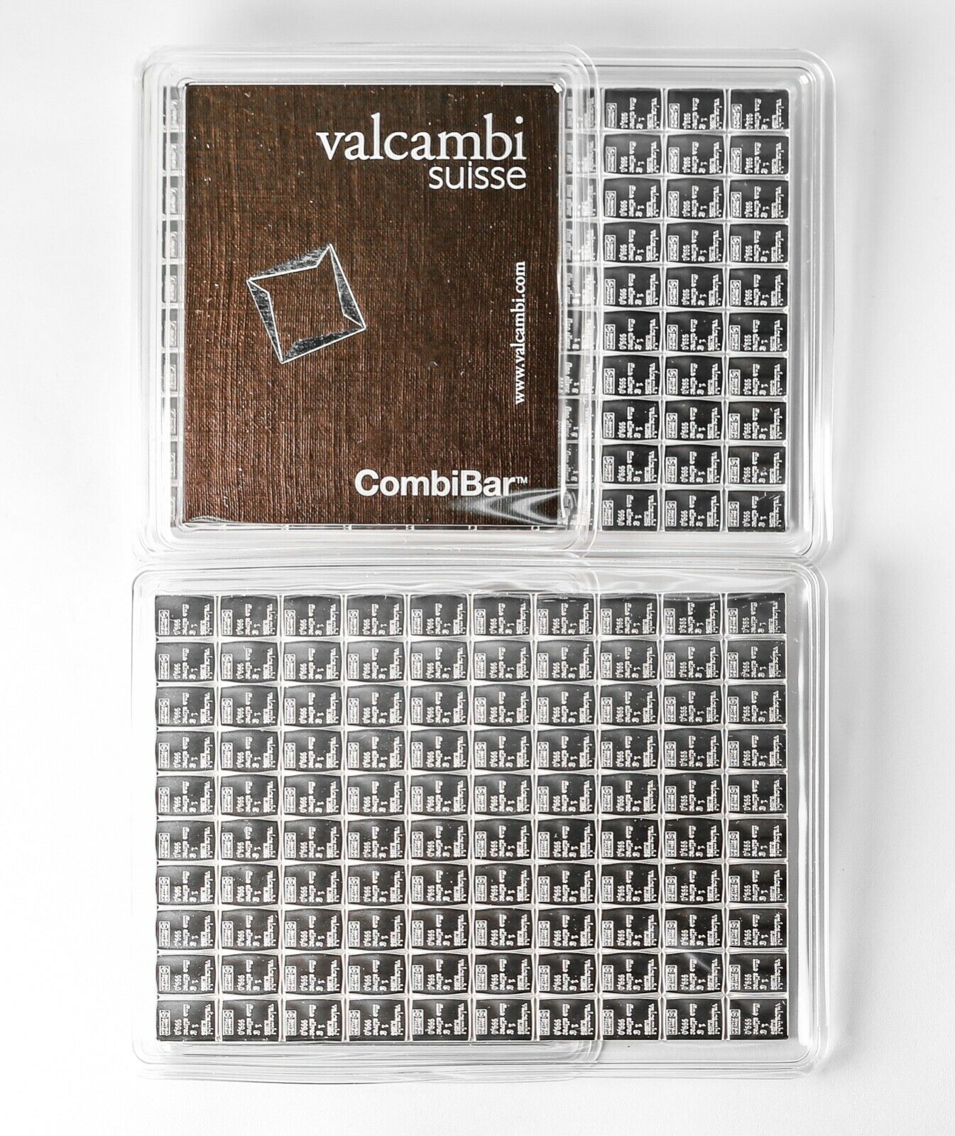 Valcambi 100g silver CombiBar (100 x 1g)