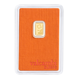 Valcambi 1g Gold Bar