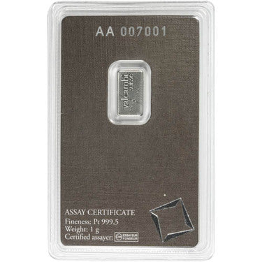 Valcambi 1 Gram Palladium Bar