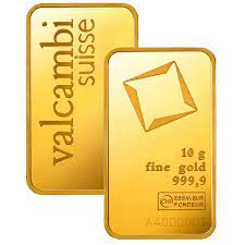 Valcambi 10g Fine Gold Bar